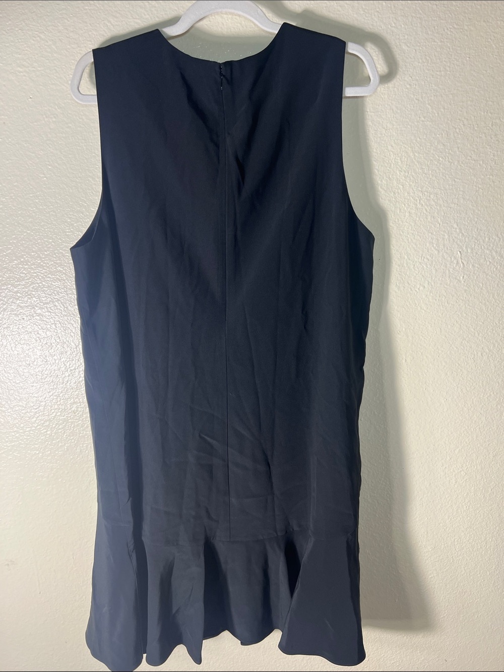 Banana Republic Black Sleeveless Fit-and-Flare Dress size XL - Picture 2 of 11
